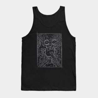 Bird Antlers Tank Top